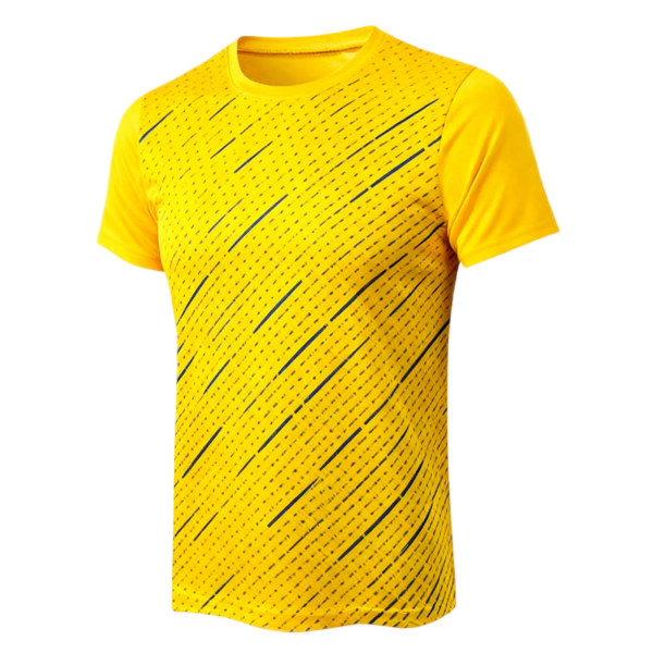 Men's Custom Compression Short Sleeve Athletic Tops for Warm Weather Activewear